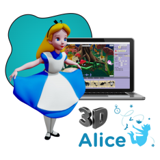 Alice 3d - КИБЕРшкола программирования для детей, компьютерные курсы для школьников, начинающих и подростков - KIBERone г. Екатеринбург
