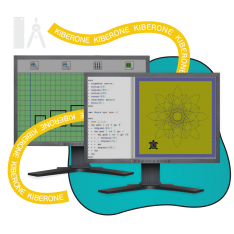 Исполнители чертежник и черепашка - КИБЕРшкола программирования для детей, компьютерные курсы для школьников, начинающих и подростков - KIBERone г. Екатеринбург